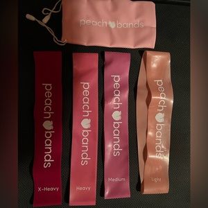 Peach Bands Resistance Bands Set